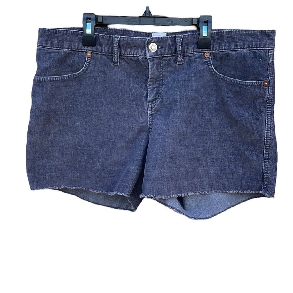 GAP grey corduroy women's shorts size 14